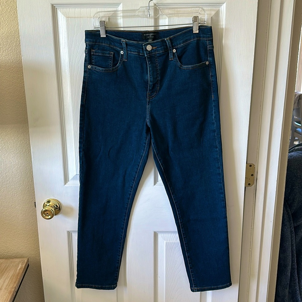 High Rise Slim Jeans